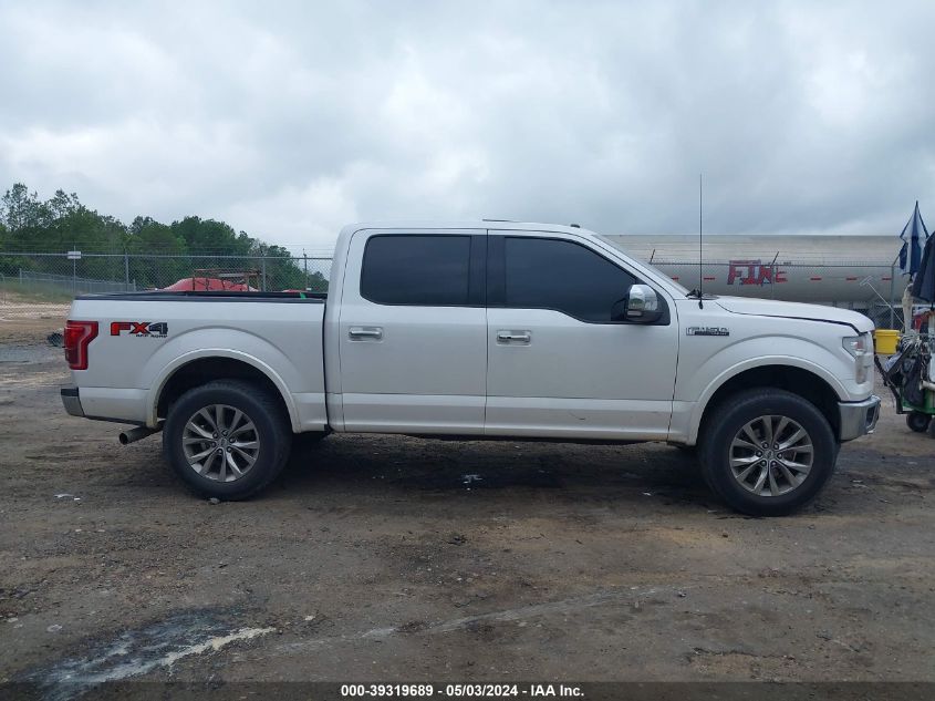 2016 Ford F-150 Lariat VIN: 1FTEW1EFXGKE21293 Lot: 39319689