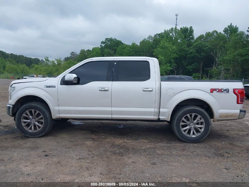 2016 Ford F-150 Lariat VIN: 1FTEW1EFXGKE21293 Lot: 39319689