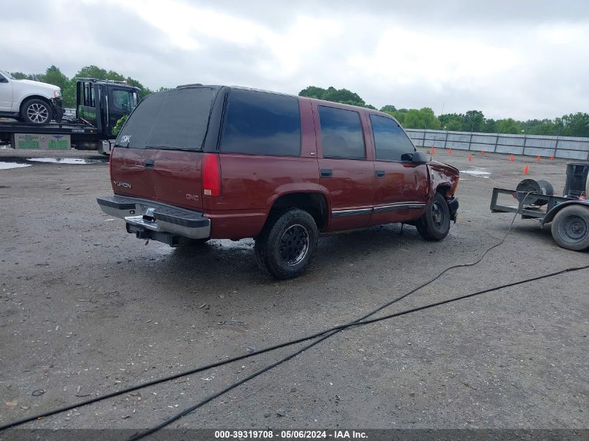 1999 GMC Yukon Sle VIN: 1GKEC13R9XJ724923 Lot: 39319708