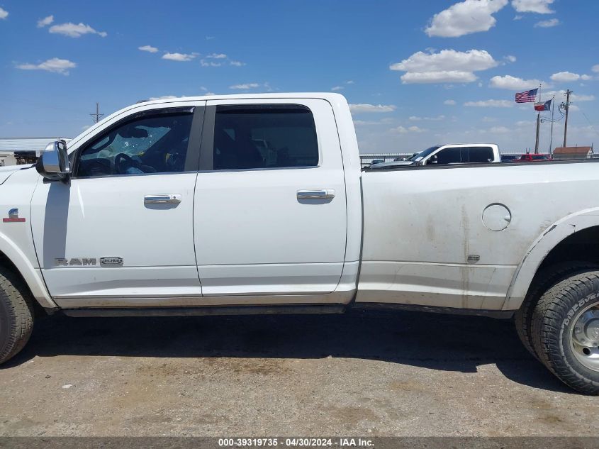 2019 Ram 3500 Longhorn 4X4 8' Box VIN: 3C63RRKL7KG557959 Lot: 39319735