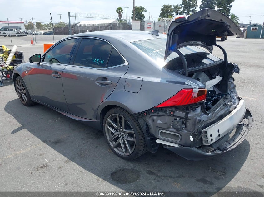 VIN JTHBA1D27J5065700 2018 LEXUS IS 300