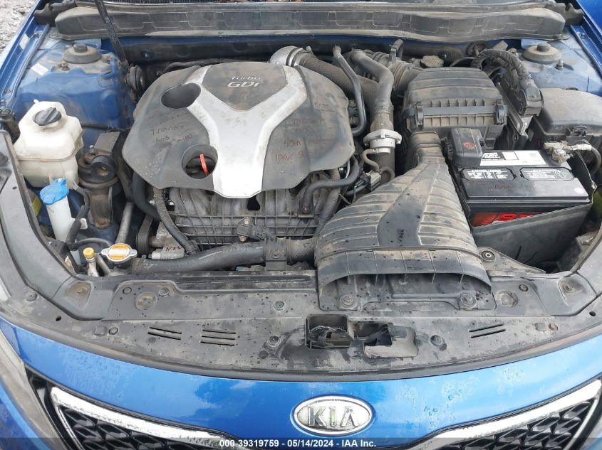 2012 Kia Optima Sx VIN: 5XXGR4A69CG079055 Lot: 39319759