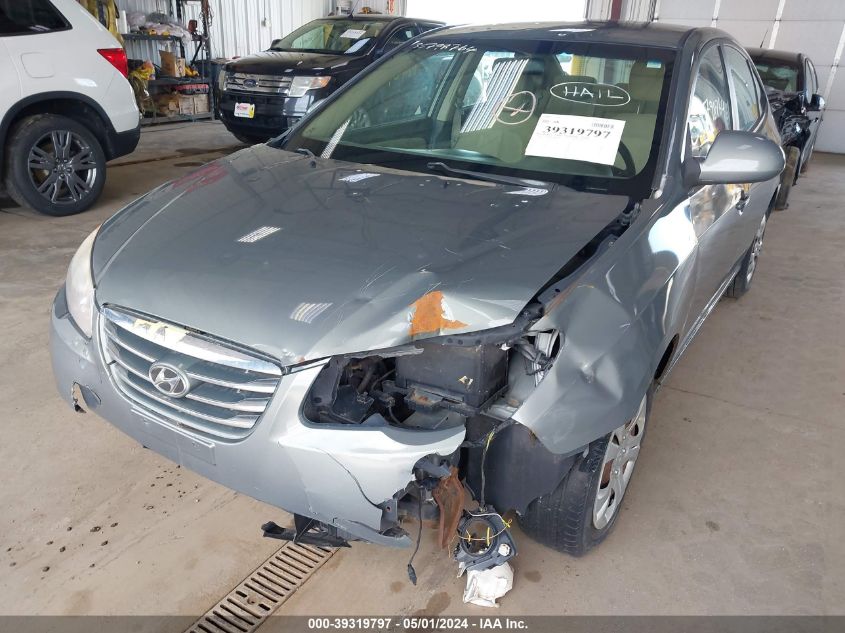 KMHDU4ADXAU833356 2010 Hyundai Elantra Gls