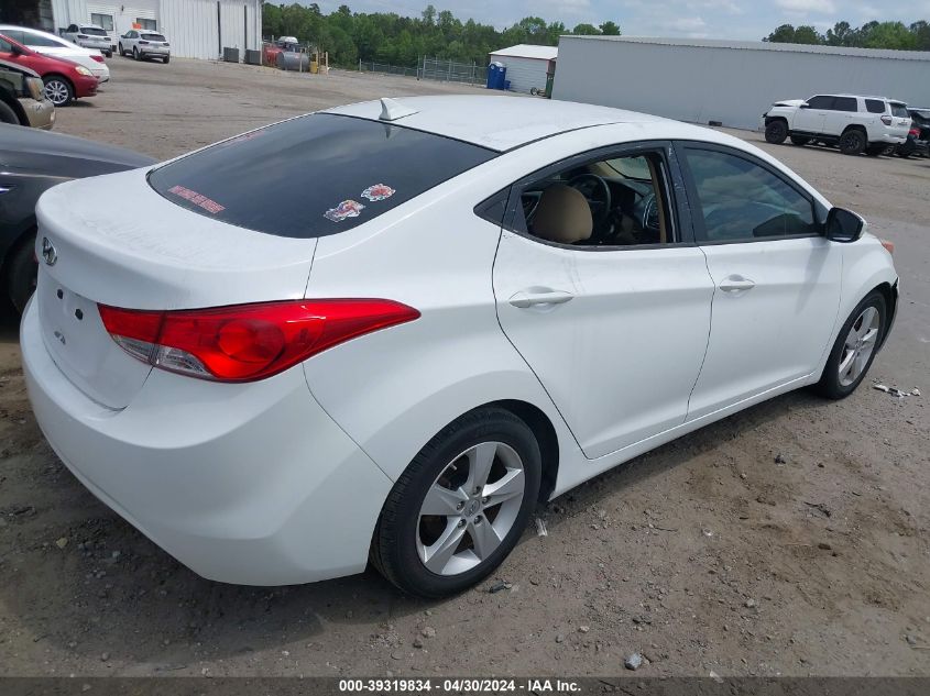 5NPDH4AE4DH250197 | 2013 HYUNDAI ELANTRA