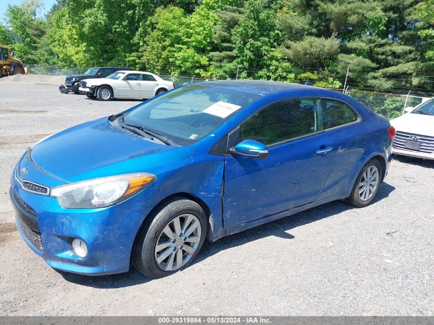 2015 Kia Forte Koup Ex VIN: KNAFX6A80F5351450 Lot: 39319884