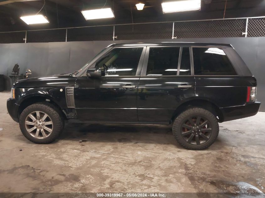 2011 Land Rover Range Rover Hse VIN: SALME1D47BA355940 Lot: 39319967