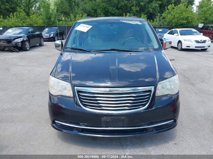 2011 Chrysler Town & Country Touring-L VIN: 2A4RR8DG0BR633734 Lot: 39319980