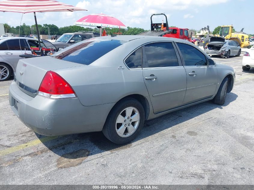 2008 Chevrolet Impala Lt VIN: 2G1WT58N589134754 Lot: 39319996