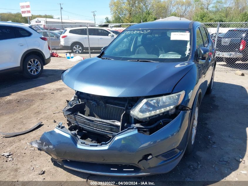 2014 Nissan Rogue S VIN: 5N1AT2MV6EC851265 Lot: 39320027