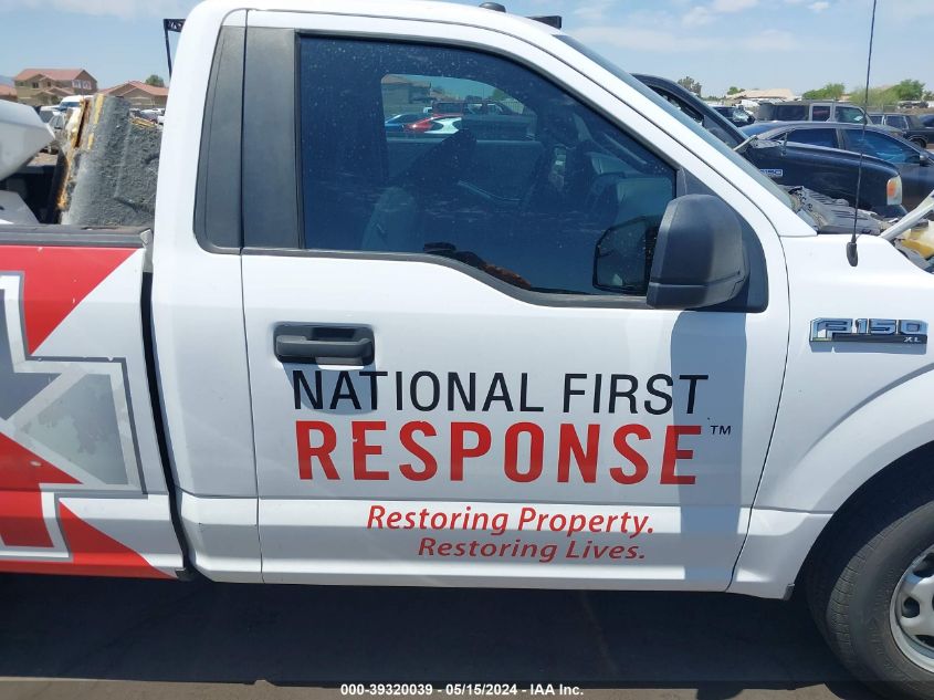 2018 Ford F-150 Xl VIN: 1FTMF1CBXJKE02956 Lot: 39320039