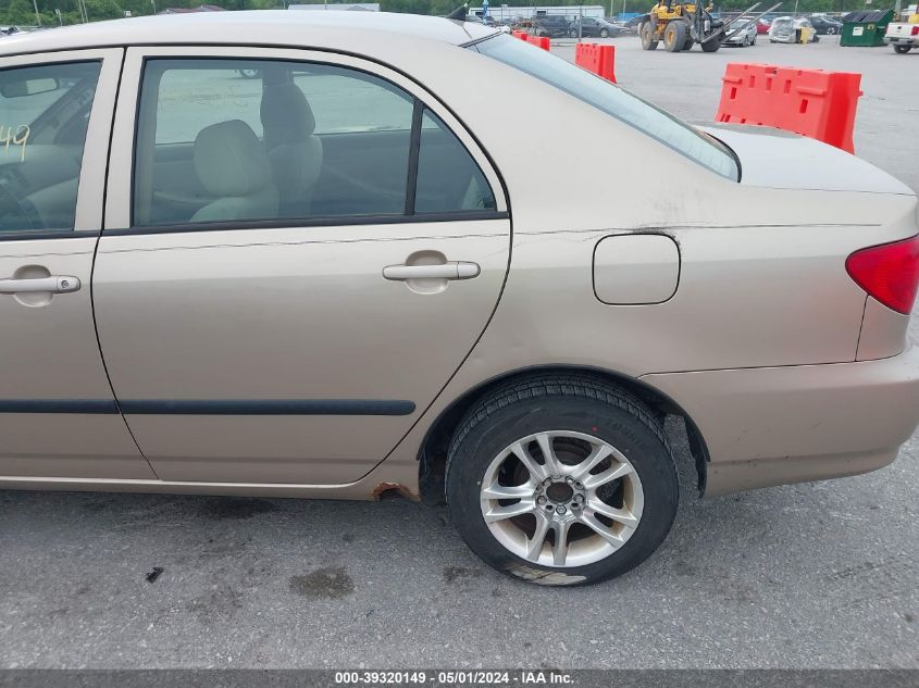 2006 Toyota Corolla Ce VIN: 1NXBR32E36Z607581 Lot: 39320149