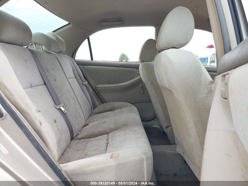 1NXBR32E36Z607581 2006 TOYOTA COROLLA photo no. 8