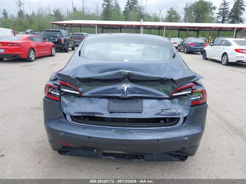 2021 Tesla Model 3 Long Range Dual Motor All-Wheel Drive VIN: 5YJ3E1EB1MF929006 Lot: 39320172