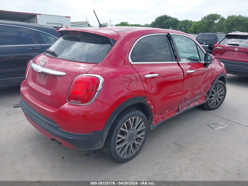 2017 Fiat 500X Lounge Fwd VIN: ZFBCFXDB4HP517274 Lot: 39320176