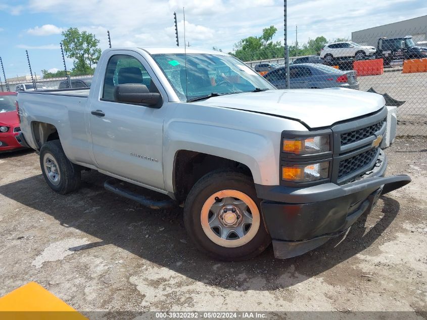 2015 Chevrolet Silverado 1500 Wt VIN: 1GCNCPEHXFZ155034 Lot: 39320292