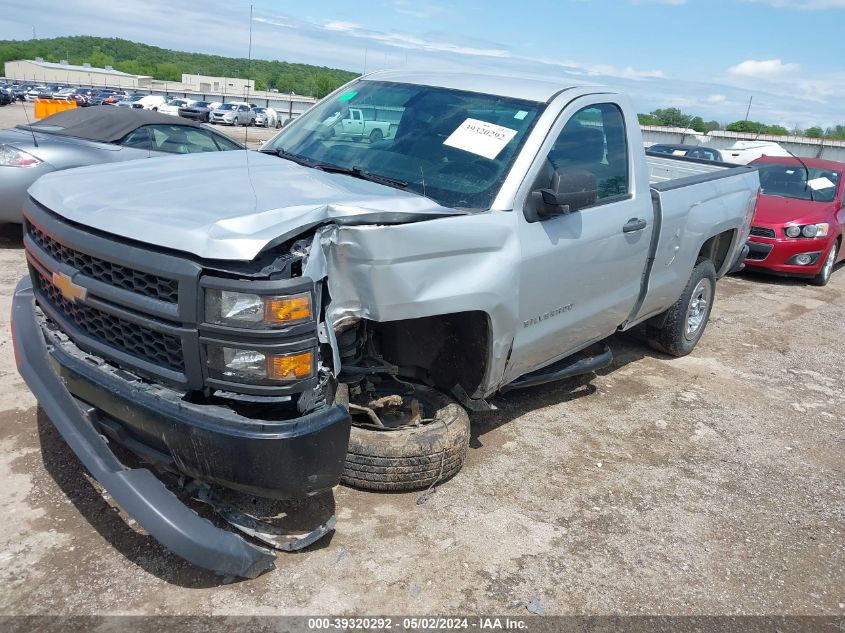 2015 Chevrolet Silverado 1500 Wt VIN: 1GCNCPEHXFZ155034 Lot: 39320292