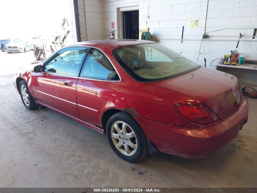 1998 Acura Cl 3.0 VIN: 19UYA2253WL009529 Lot: 39320293