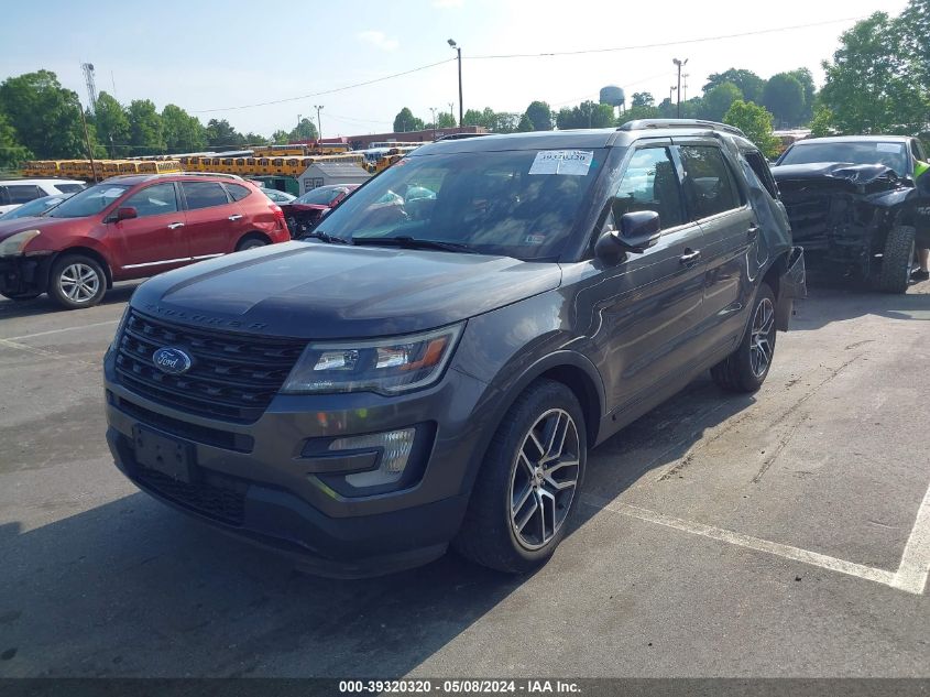 1FM5K8GT9GGB70322 2016 FORD EXPLORER - Image 2