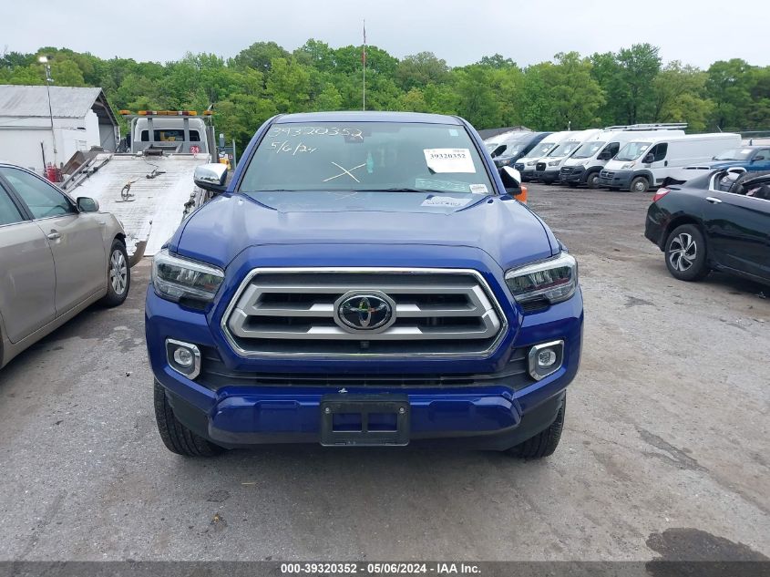 2022 Toyota Tacoma Limited VIN: 3TMHZ5BN6NM126687 Lot: 39320352