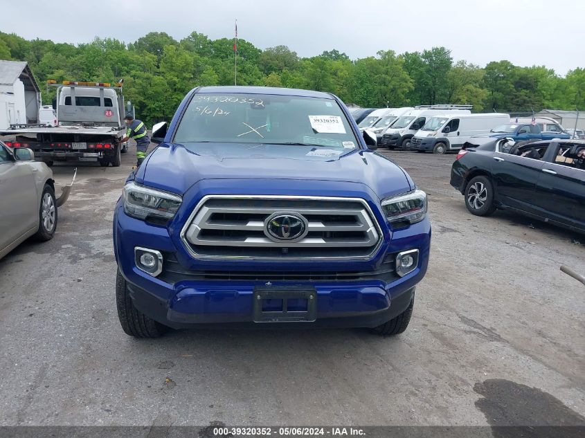 2022 Toyota Tacoma Limited VIN: 3TMHZ5BN6NM126687 Lot: 39320352