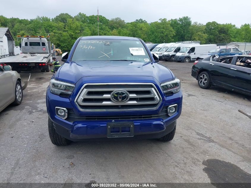 2022 Toyota Tacoma Limited VIN: 3TMHZ5BN6NM126687 Lot: 39320352