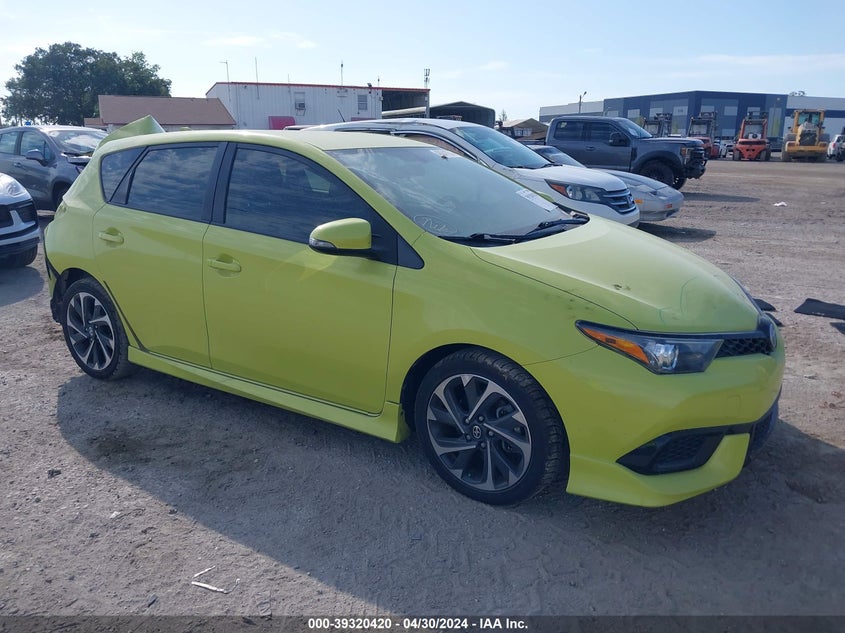 2016 Scion Im VIN: JTNKARJE8GJ507054 Lot: 39320420