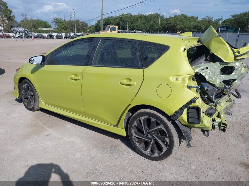 2016 Scion Im VIN: JTNKARJE8GJ507054 Lot: 39320420