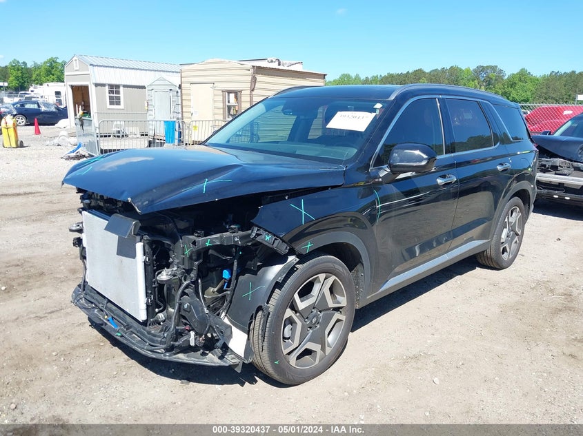 2023 Hyundai Palisade Limited VIN: KM8R5DGE9PU607627 Lot: 39320437