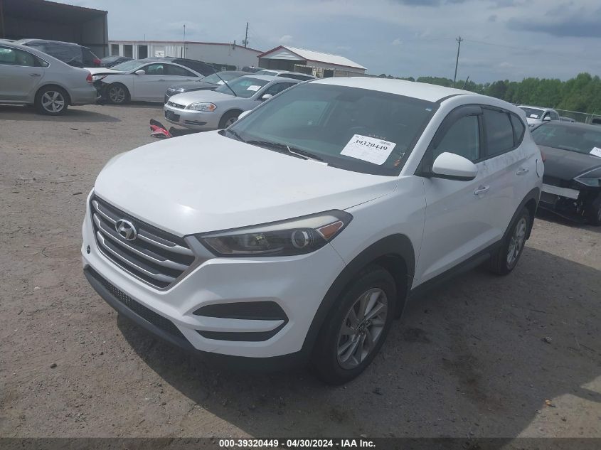 2017 Hyundai Tucson Se VIN: KM8J23A47HU343339 Lot: 39320449