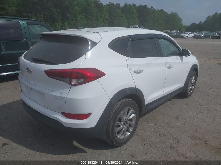 2017 Hyundai Tucson Se VIN: KM8J23A47HU343339 Lot: 39320449