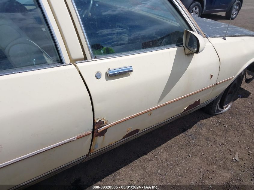 1986 Chevrolet Caprice Classic VIN: 1G1BN69H8G9126823 Lot: 39320505