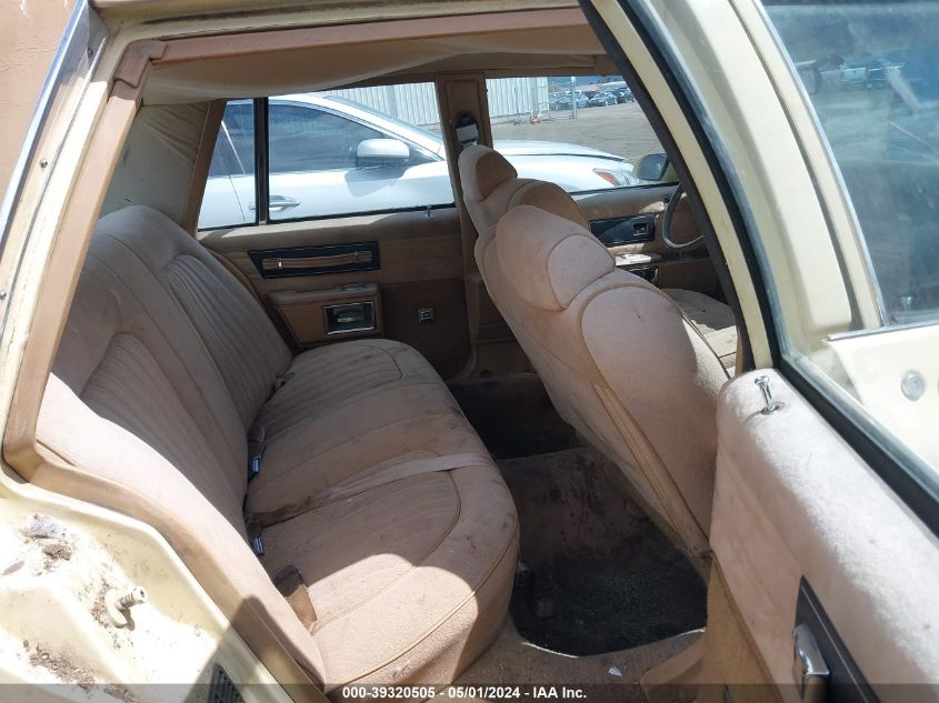 1986 Chevrolet Caprice Classic VIN: 1G1BN69H8G9126823 Lot: 39320505