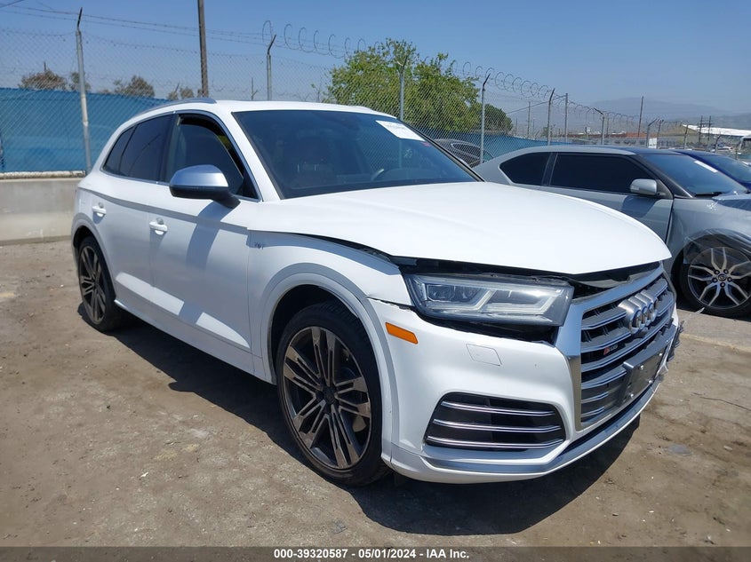 2018 Audi Sq5 3.0T Premium Plus VIN: WA1C4AFY6J2039812 Lot: 39320587