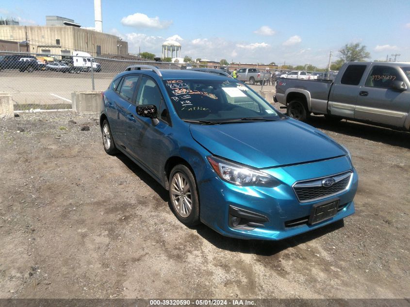 2017 SUBARU IMPREZA PREMIUM - 4S3GTAD6XH3748565