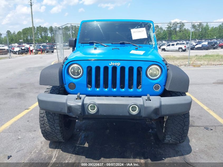 2012 Jeep Wrangler Unlimited Sport VIN: 1C4BJWDG4CL120189 Lot: 39320637