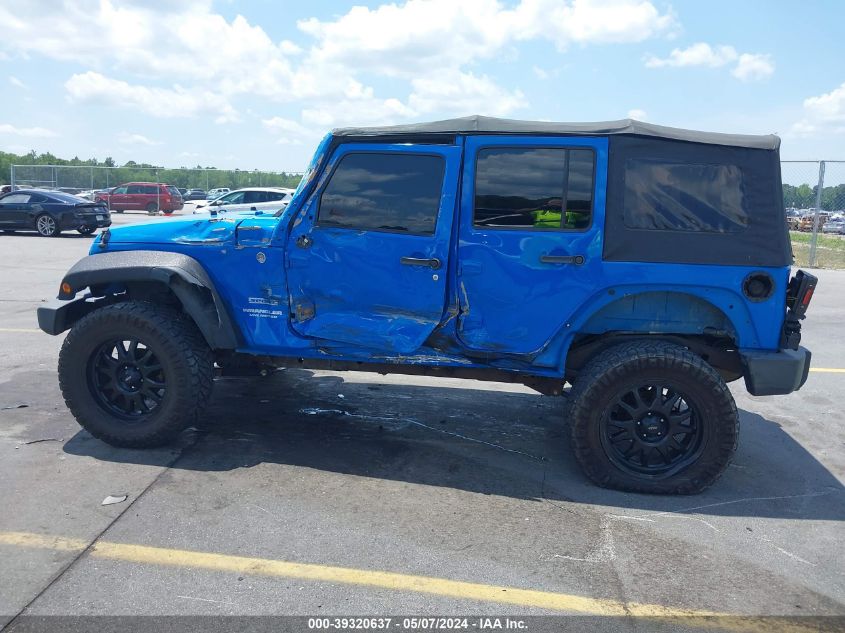 2012 Jeep Wrangler Unlimited Sport VIN: 1C4BJWDG4CL120189 Lot: 39320637