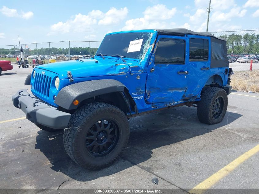 2012 Jeep Wrangler Unlimited Sport VIN: 1C4BJWDG4CL120189 Lot: 39320637