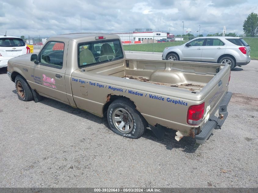 2000 Ford Ranger Xl/Xlt VIN: 1FTYR10V3YPC01808 Lot: 39320643