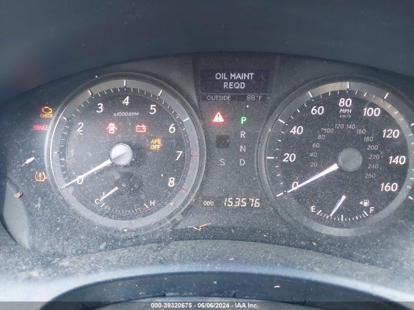 2008 Lexus Es 350 VIN: JTHBJ46G582161914 Lot: 39320675