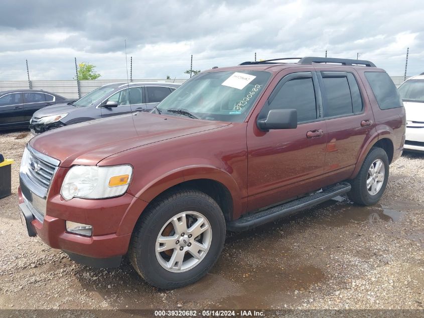 2010 Ford Explorer Xlt VIN: 1FMEU6DE4AUA43801 Lot: 39320682