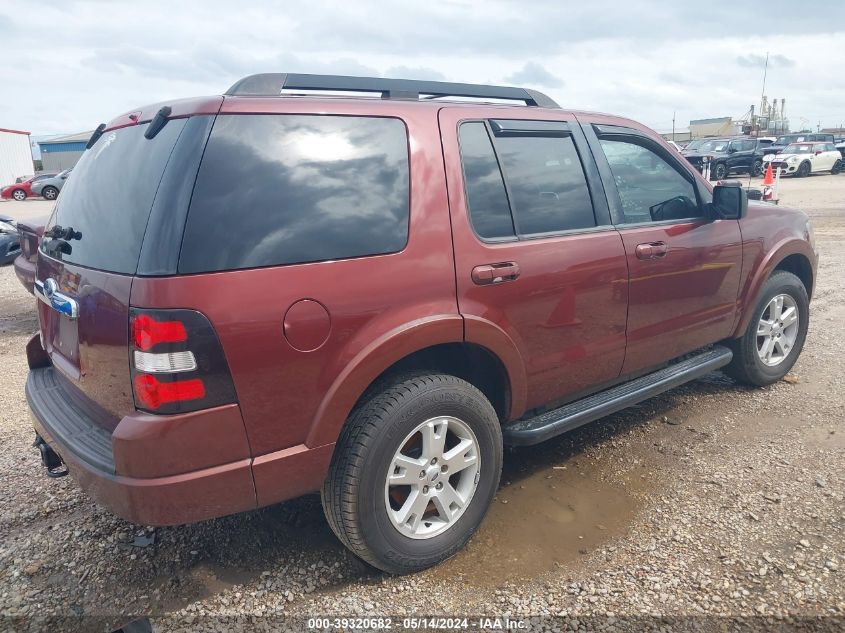 2010 Ford Explorer Xlt VIN: 1FMEU6DE4AUA43801 Lot: 39320682