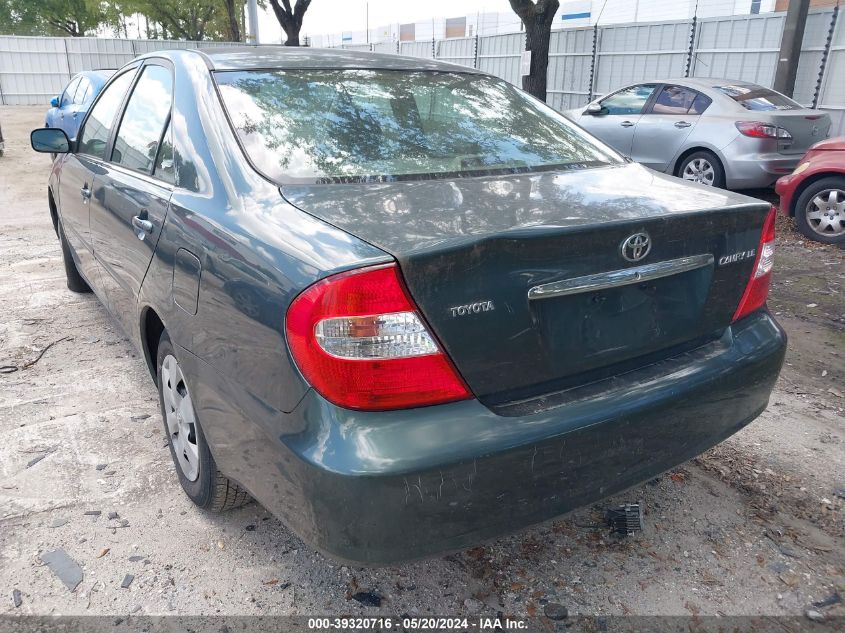 2004 Toyota Camry Le VIN: 4T1BE32K24U344241 Lot: 39320716