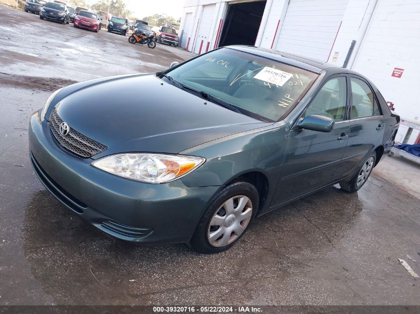 2004 Toyota Camry Le VIN: 4T1BE32K24U344241 Lot: 39320716