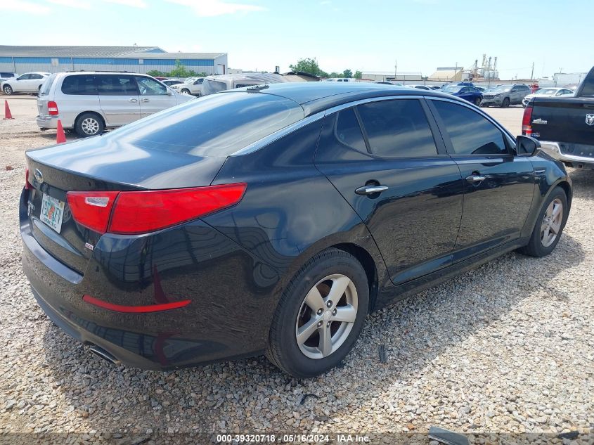 2014 Kia Optima Lx VIN: 5XXGM4A76EG304705 Lot: 39320718