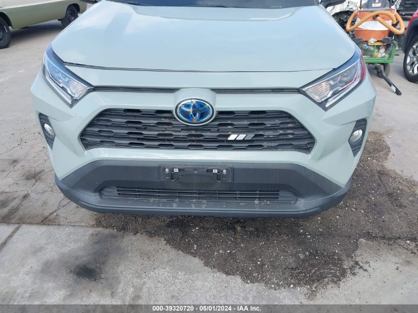 2021 Toyota Rav4 Xle Hybrid VIN: 4T3RWRFV0MU046376 Lot: 39320720