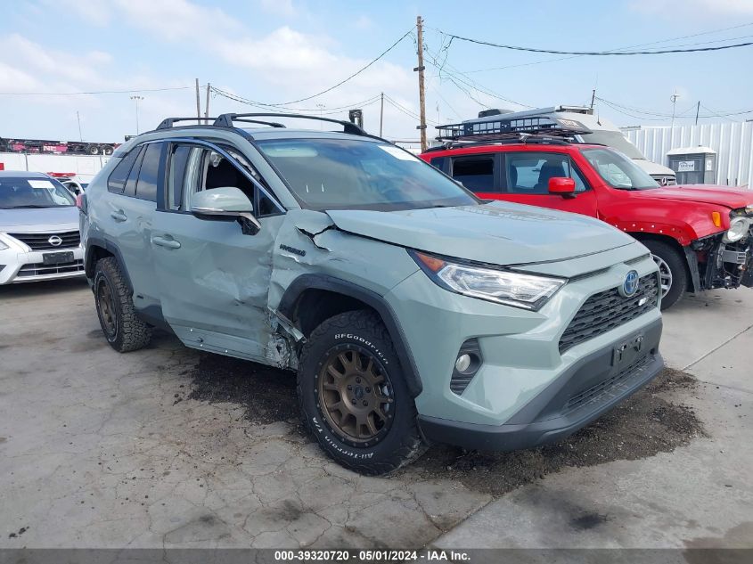 2021 Toyota Rav4 Xle Hybrid VIN: 4T3RWRFV0MU046376 Lot: 39320720