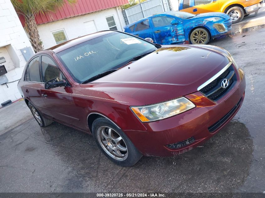 2007 Hyundai Sonata Gls VIN: 5NPET46C77H237488 Lot: 39320725