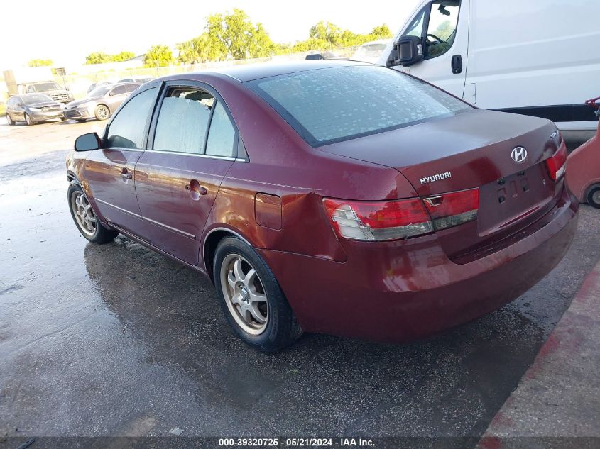 2007 Hyundai Sonata Gls VIN: 5NPET46C77H237488 Lot: 39320725