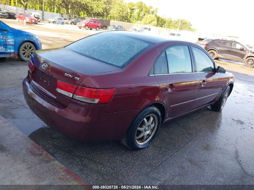 2007 Hyundai Sonata Gls VIN: 5NPET46C77H237488 Lot: 39320725