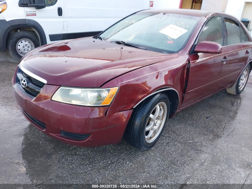 2007 Hyundai Sonata Gls VIN: 5NPET46C77H237488 Lot: 39320725